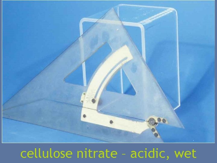 cellulose nitrate – acidic, wet 