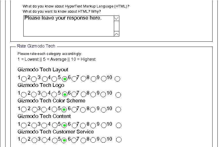 What do you know about Hyper. Text Markup Language (HTML)? What do you want