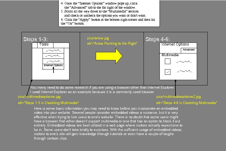 4. Once the “Internet Options” window pops up, click the “Advanced” tab to the