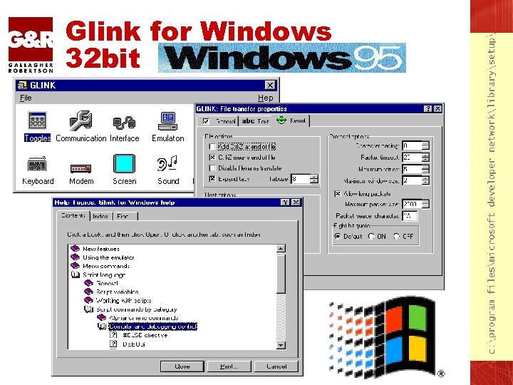 Glink for Windows 32 bit 