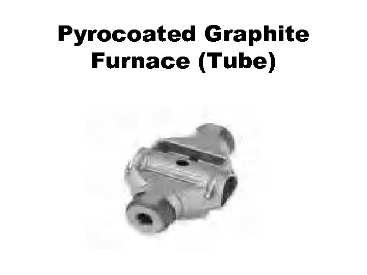 Pyrocoated Graphite Furnace (Tube) 