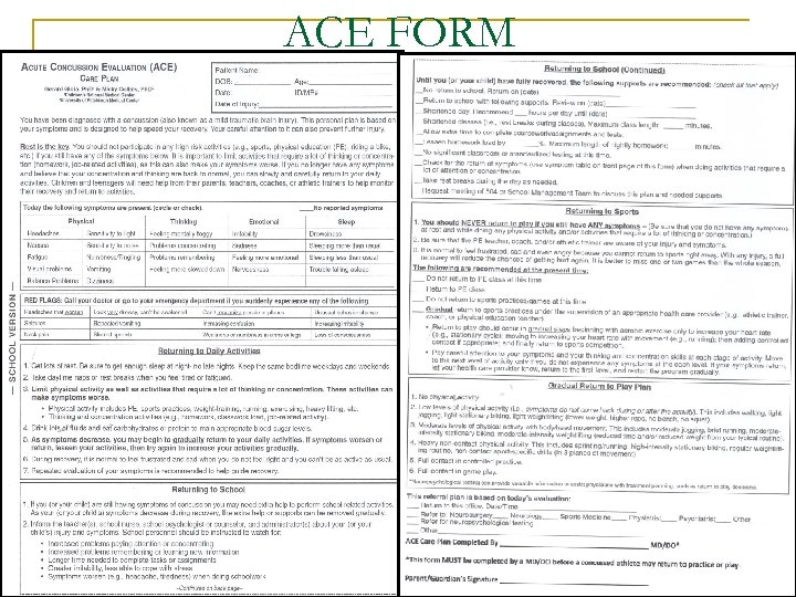 ACE FORM 