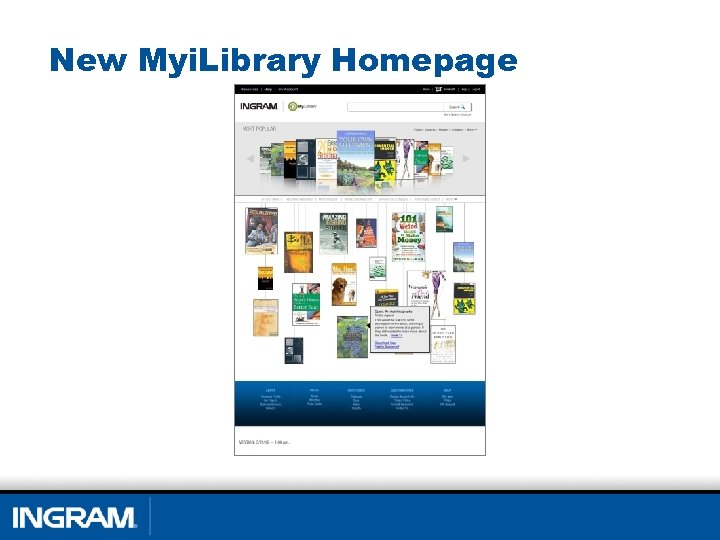 New Myi. Library Homepage 