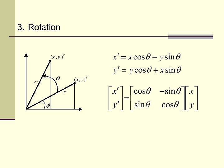 3. Rotation 