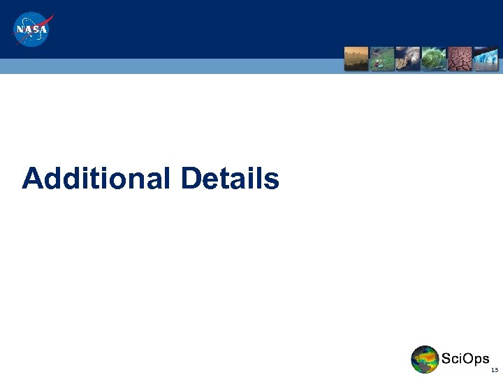 Additional Details 13 