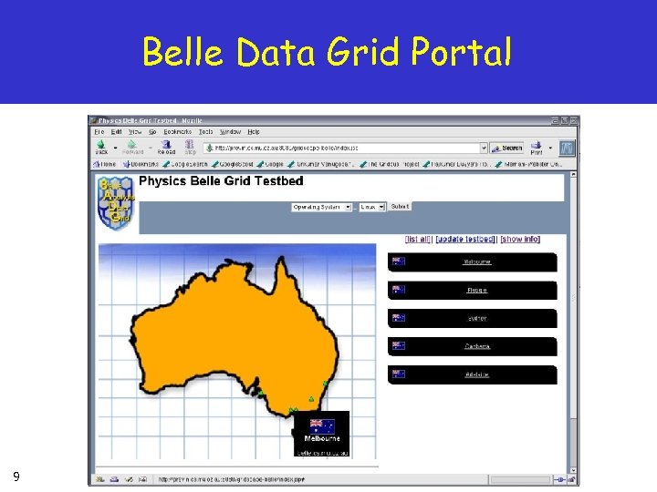 Belle Data Grid Portal 9 