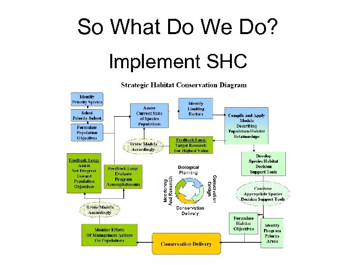So What Do We Do? Implement SHC 