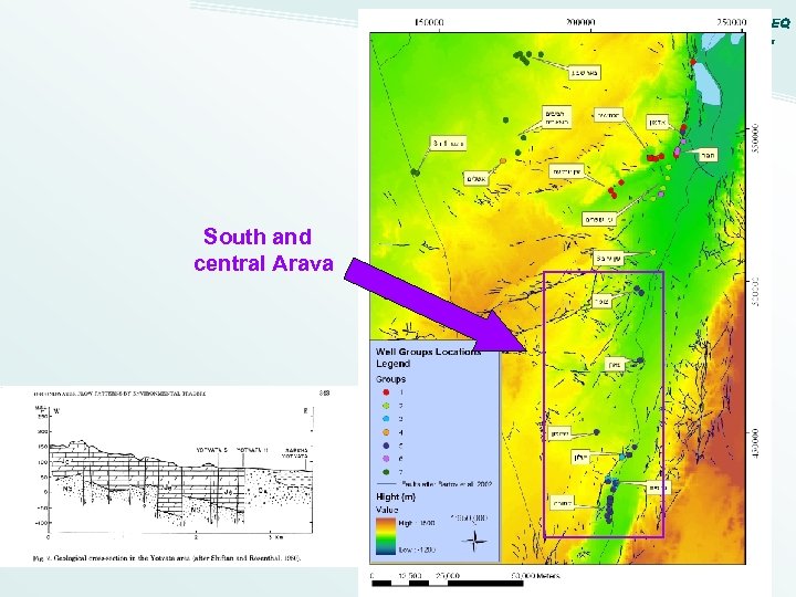 South and central Arava 