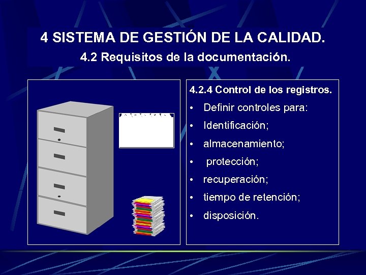 4 SISTEMA DE GESTIÓN DE LA CALIDAD. 4. 2 Requisitos de la documentación. 4.