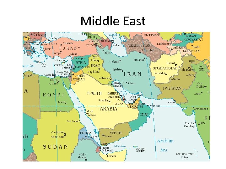 Middle East 