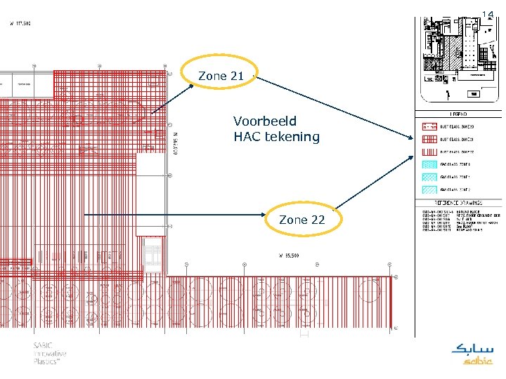 14 Zone 21 Voorbeeld HAC tekening Zone 22 