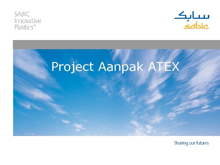 Project Aanpak ATEX 