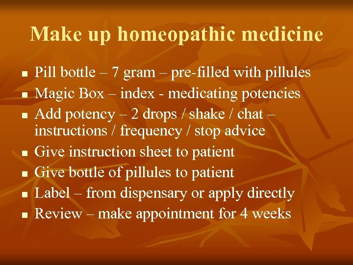 Make up homeopathic medicine n n n n Pill bottle – 7 gram –