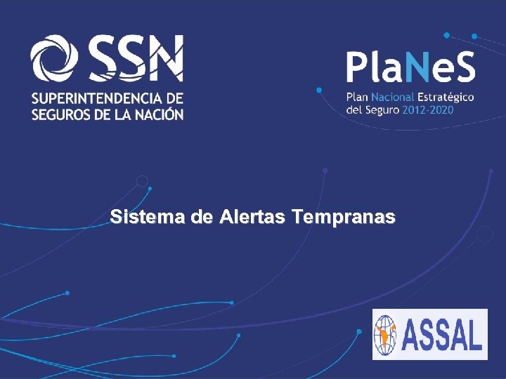 Sistema de Alertas Tempranas JORNADAS … 
