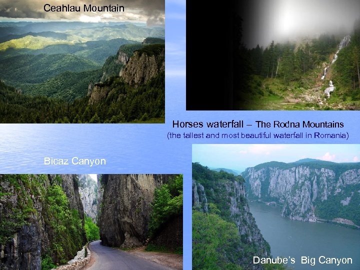 Ceahlau Mountain Horses waterfall – The Rodna Mountains (the tallest and most beautiful waterfall