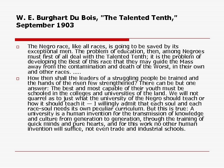 W. E. Burghart Du Bois, 