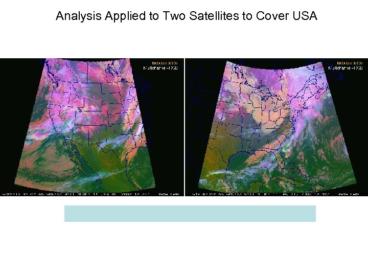 Analysis Applied to Two Satellites to Cover USA 