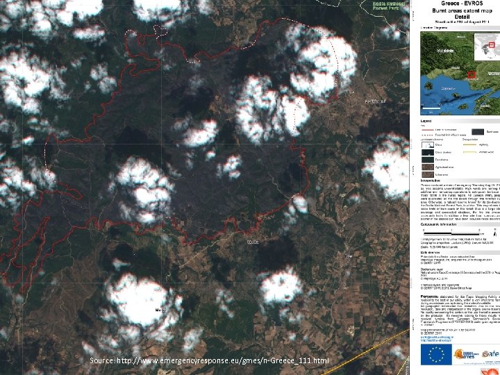 Promoting Cooperative Solutions for Space Sustainability Source: http: //www. emergencyresponse. eu/gmes/n-Greece_111. html 20 