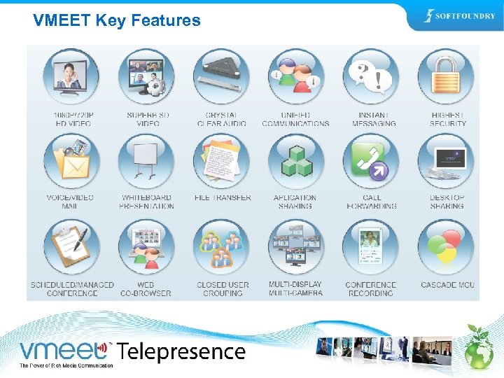 VMEET Key Features 