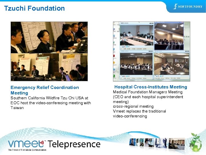 Tzuchi Foundation Emergency Relief Coordination Meeting Southern California Wildfire Tzu Chi USA at EOC