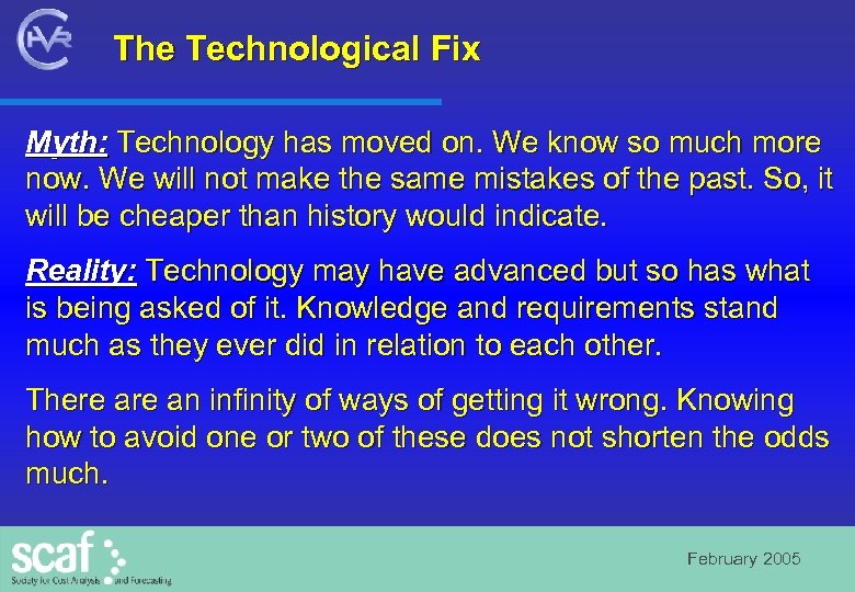 The Technological Fix Myth: Technology has moved on. We know so much more now.