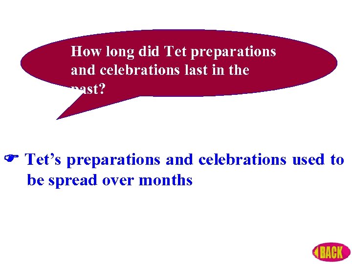 How long did Tet preparations and celebrations last in the past? Tet’s preparations and