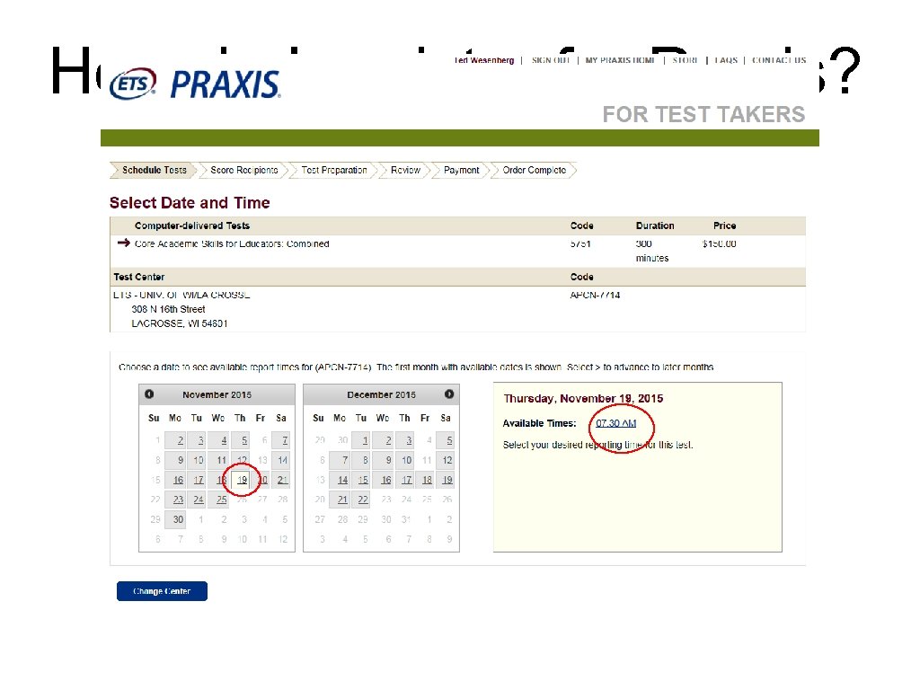How do I register for Praxis? 