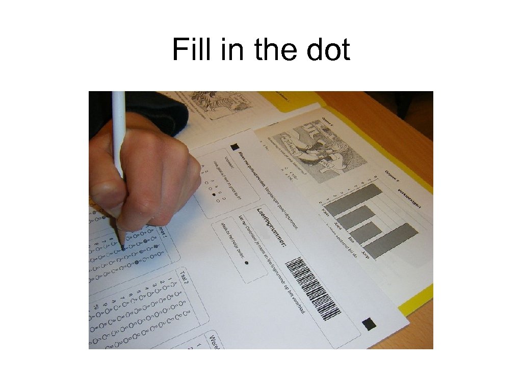 Fill in the dot 