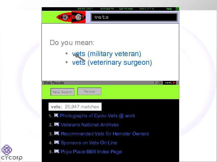 vets Do you mean: • vets (military veteran) • vets (veterinary surgeon) Web Results