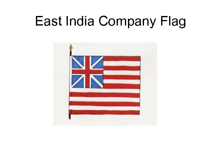 East India Company Flag 