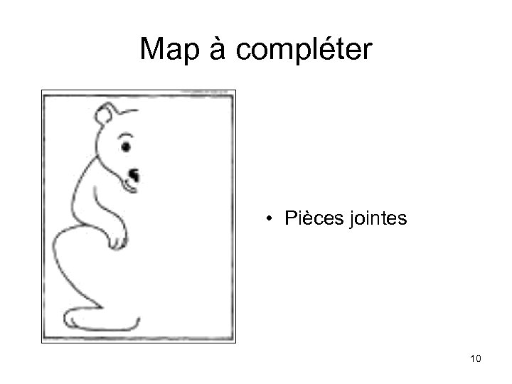 Map à compléter • Pièces jointes 10 