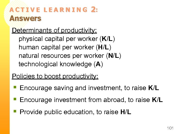 A C T I V E L E A R N I N G