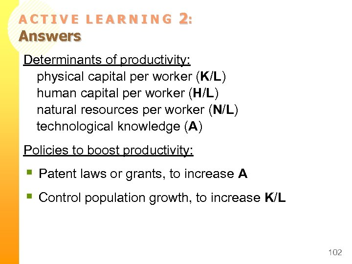 A C T I V E L E A R N I N G