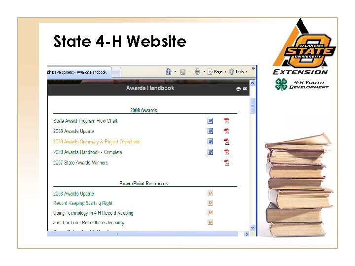 State 4 -H Website 