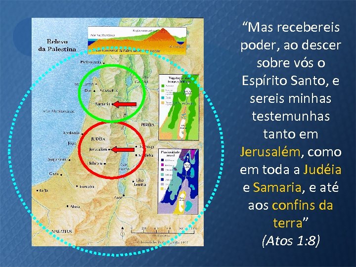 “Mas recebereis poder, ao descer sobre vós o Espírito Santo, e sereis minhas testemunhas