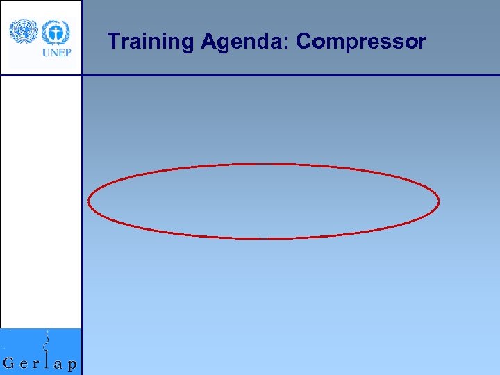 Training Agenda: Compressor 