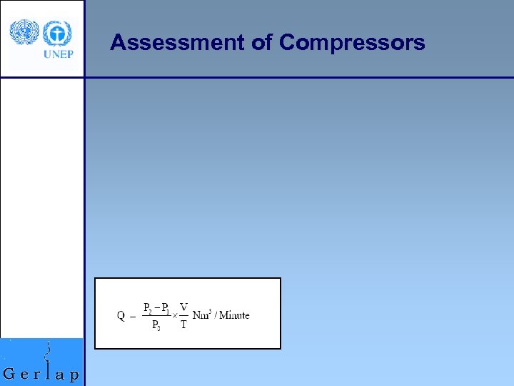 Assessment of Compressors 