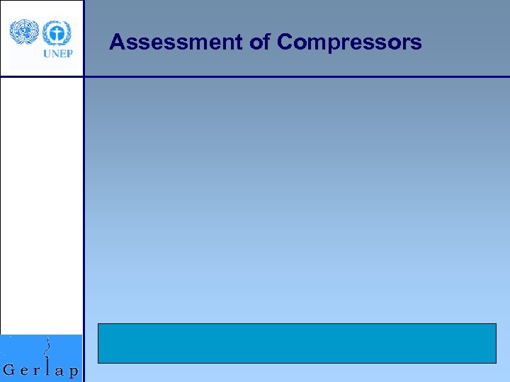 Assessment of Compressors 