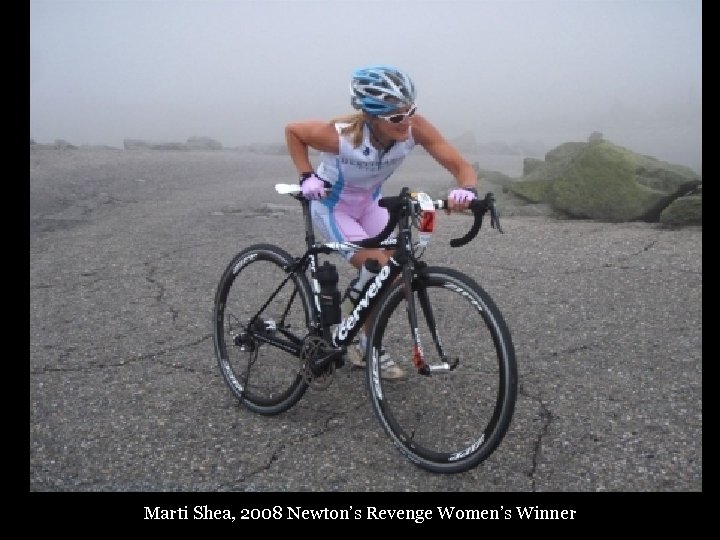 Marti Shea, 2008 Newton’s Revenge Women’s Winner 