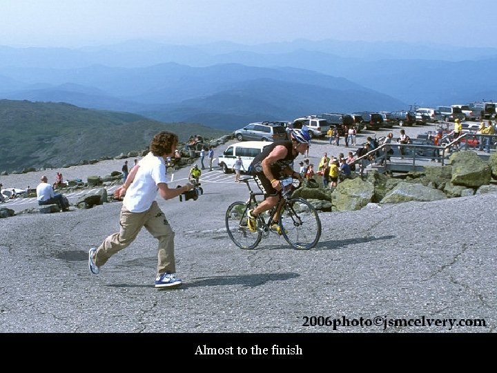 Almost to the finish 