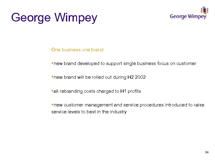 George Wimpey One business one brand new brand developed to support single business focus