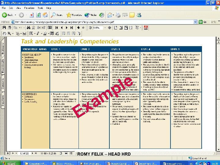 le p m a x E 33 ROMY FELIX – HEAD HRD 