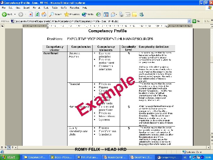 le p m a x E 35 ROMY FELIX – HEAD HRD 