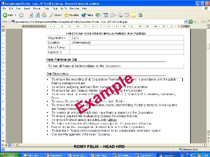 le p m a x E 41 ROMY FELIX – HEAD HRD 