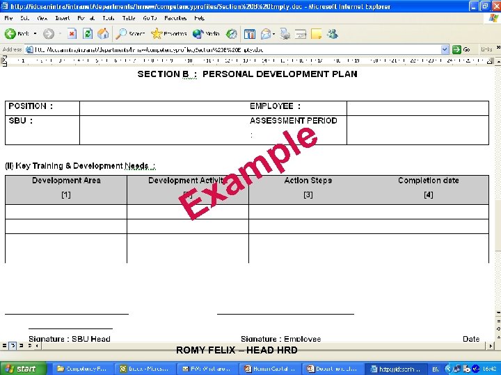 le p m a x E 46 ROMY FELIX – HEAD HRD 