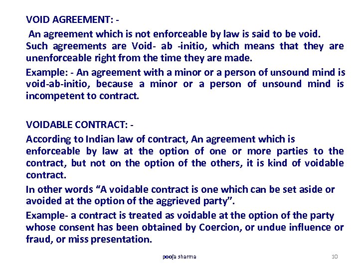 Difference Between Void Agreement And Void Contract In Hindi