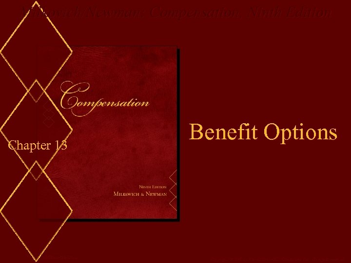 Milkovich/Newman: Compensation, Ninth Edition Chapter 13 Mc. Graw-Hill/Irwin Benefit Options Copyright © 2008 by