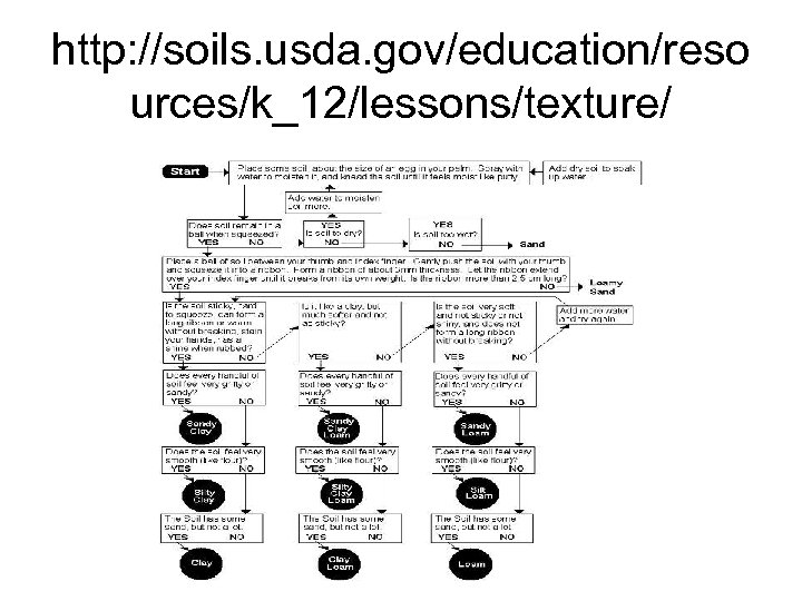http: //soils. usda. gov/education/reso urces/k_12/lessons/texture/ 