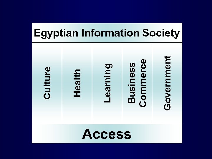 Access Government Business Commerce Learning Health Culture Egyptian Information Society 