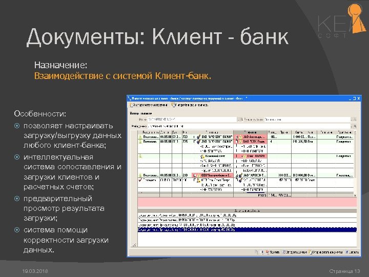 Схема работы клиент банк